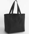 BG184 BagBase Original Carryall Tote Bag Black colour image